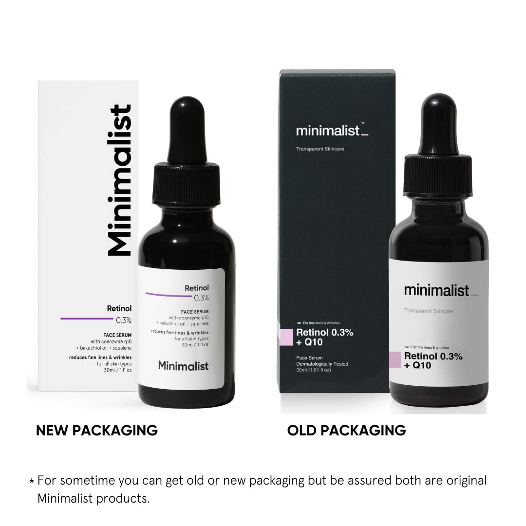 Minimalist Anti-Aging Night Serum with 0.3% Retinol & Q10 - Image 3
