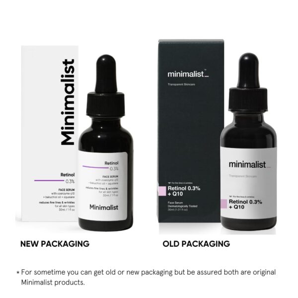 Minimalist Anti-Aging Night Serum with 0.3% Retinol & Q10 - Image 4
