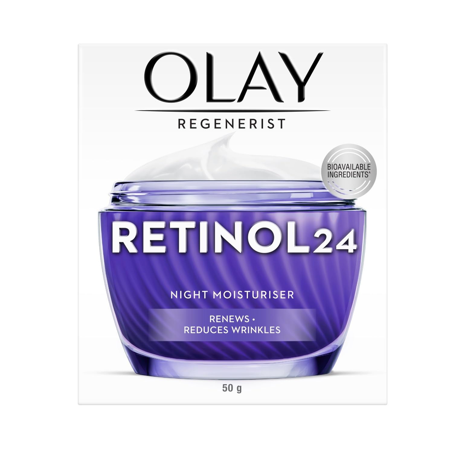Olay Regenerist Retinol 24 Night Cream | Renews and Resurfaces Skin Overnight - Image 5