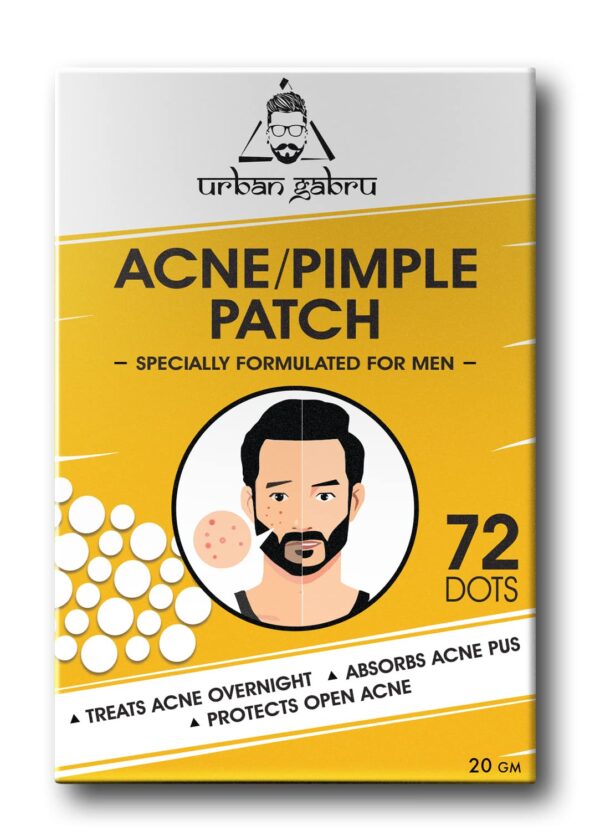 UrbanGabru Acne Pimple Patch - 72 Invisible Facial Stickers | Active Acne Absorbing Patch